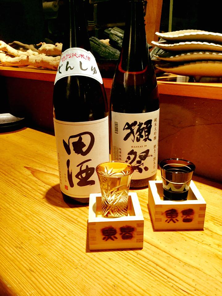 日本酒 田酒、獺祭